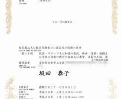 商標登録証