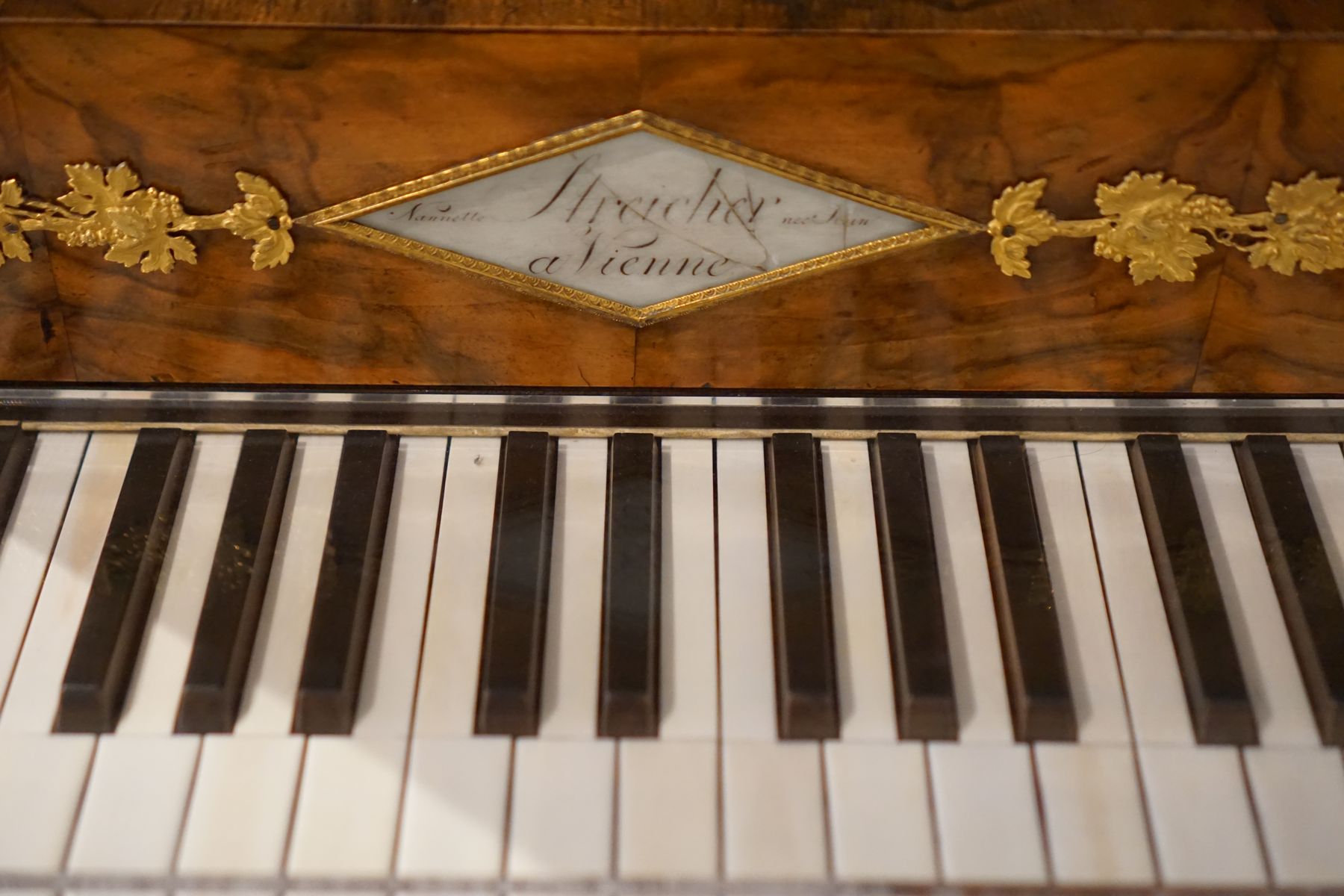 ハイリゲンシュタットにあるベートーヴェン・ハウスの楽器